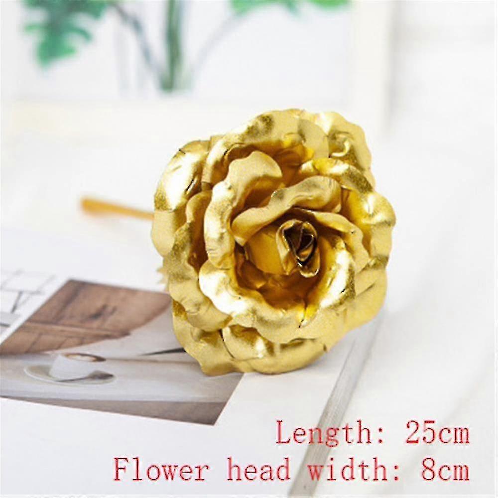 GYFDYMBeauty And The Beast Inspired Galaxy Rose - Fiore artificiale per decorazioni per la casa, matrimonio, regalo di San Valentino e festa della mamma