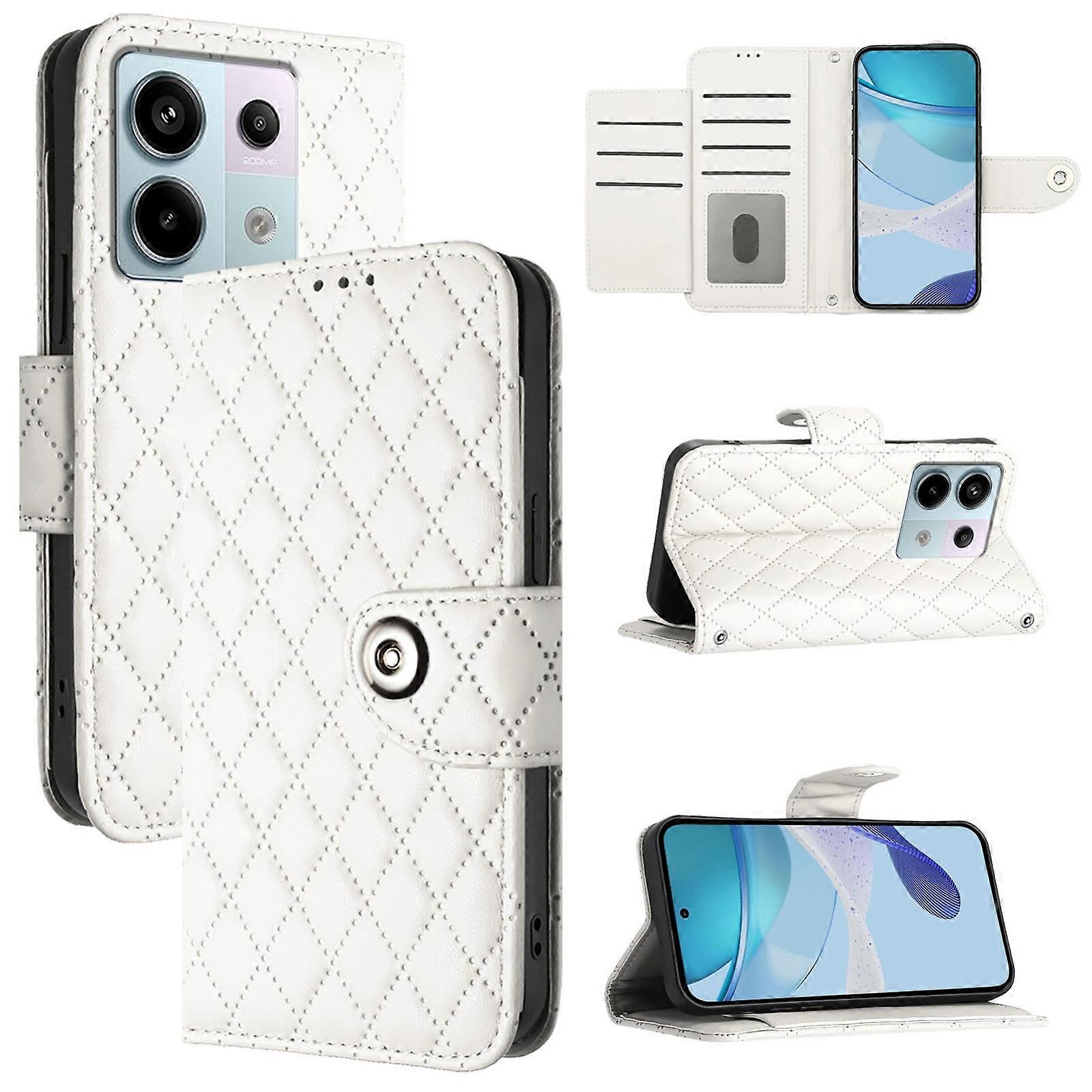 Rhombic PU Case für Redmi Note 13 Pro 5G Global