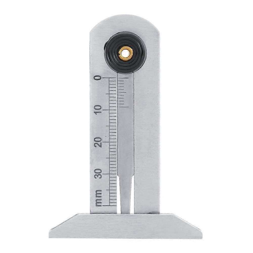 good Tire Tread Depth Gauge, Stainless Steel Tread Depth Gauge, Telescopic Caliper Measuring Tool 0-30mm,Tire Depth Gauges