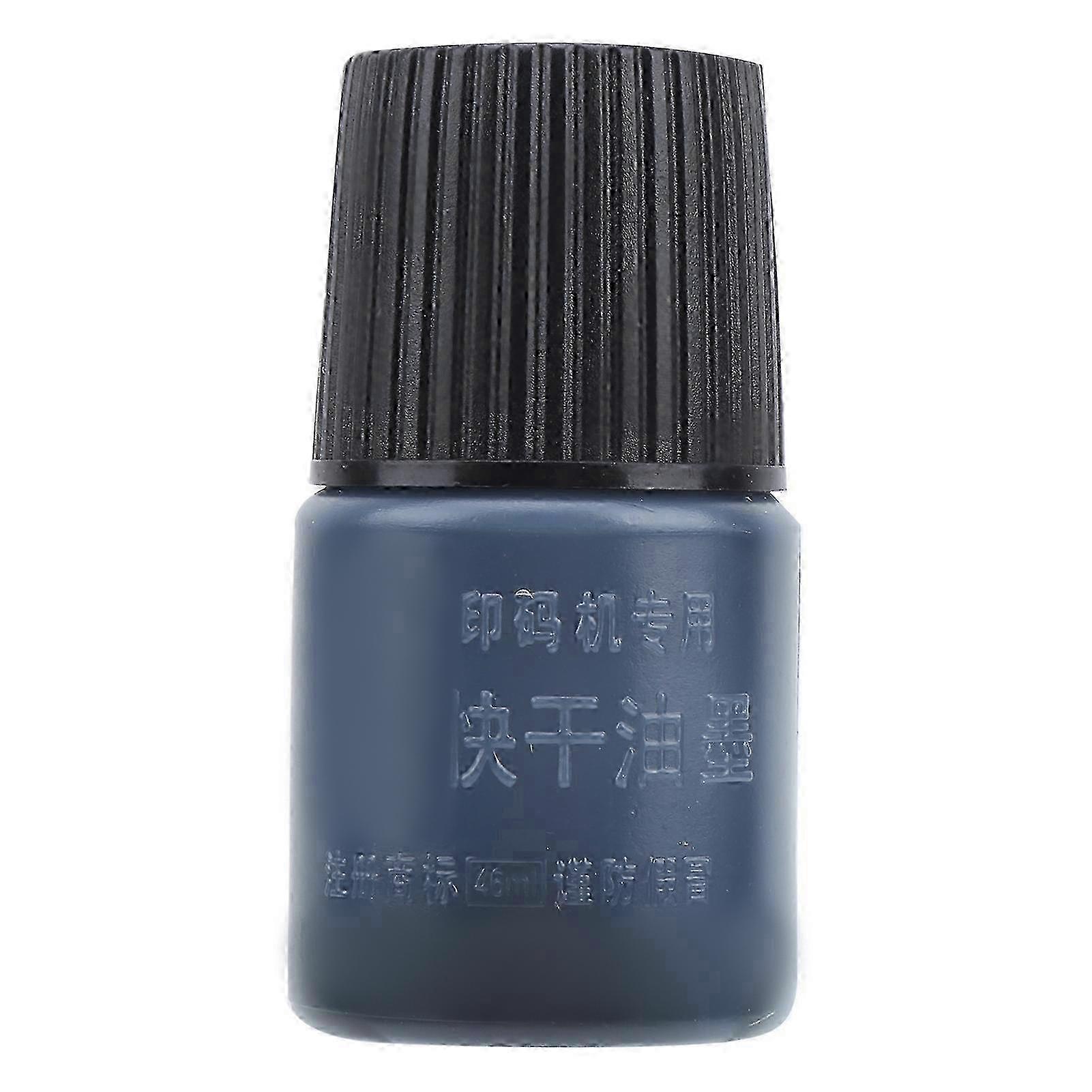 12Pcs Quick Dry Ink Coding Machine Black Waterproof FastDrying Without Fading Hardware Tools