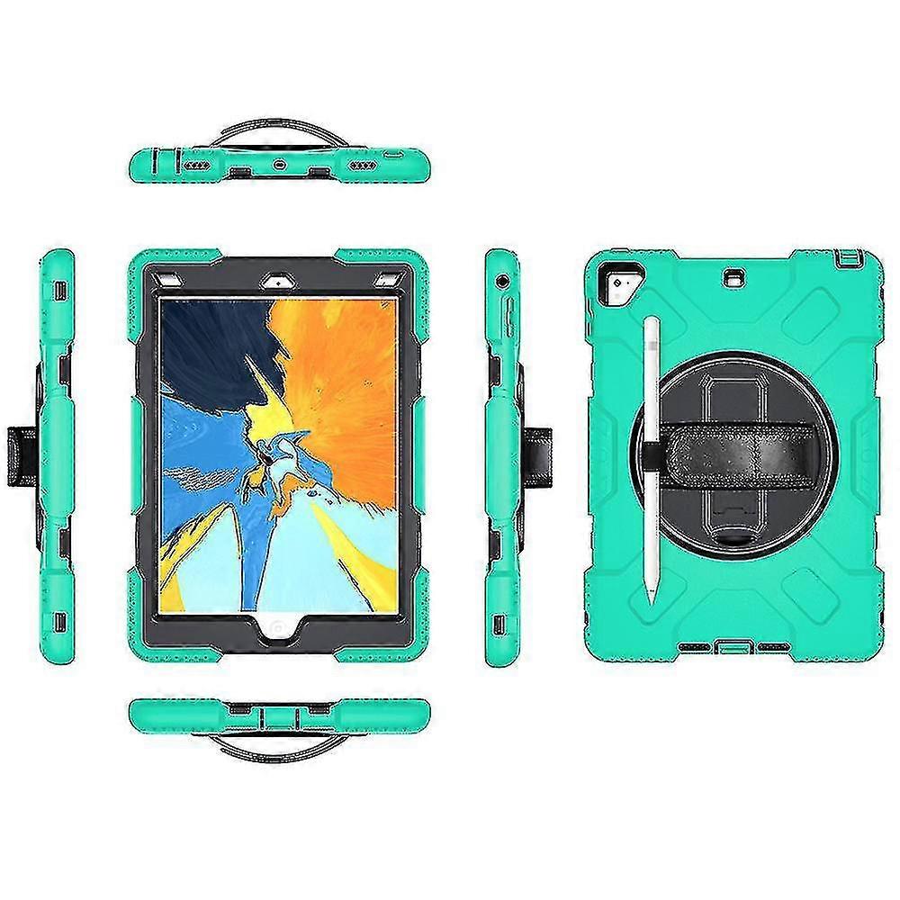 اليشم الأخضر مناسبة لأبل ايباد 9.7 2018 سيليكون اللوحي حالة واقية ايباد اير2 حالة واقية