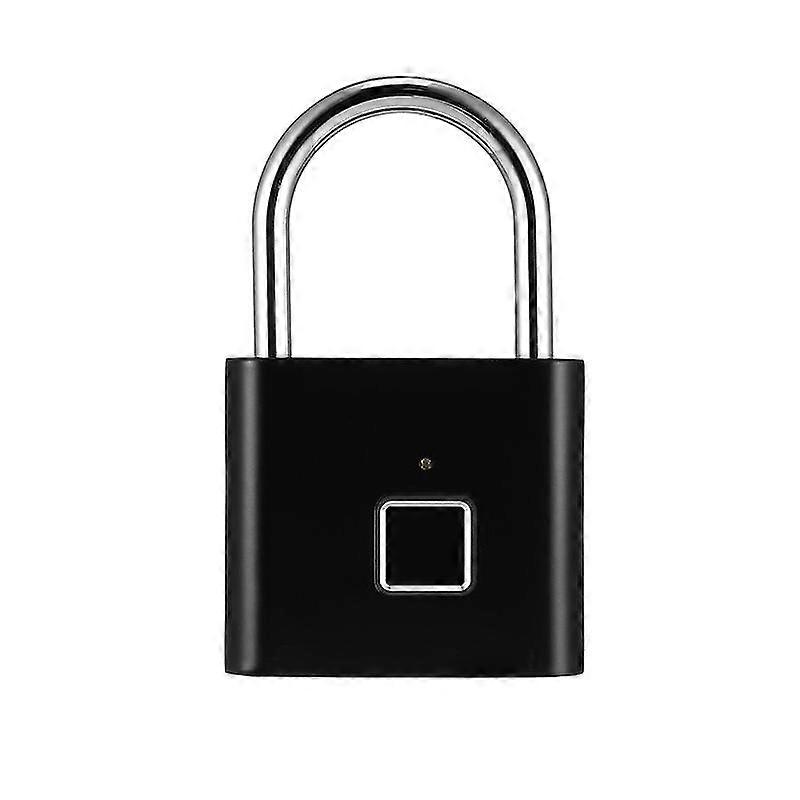 Fingerprint Padlock Waterproof Smart Keyless Security Locker Fingerprint Lock Anti-theft Usb