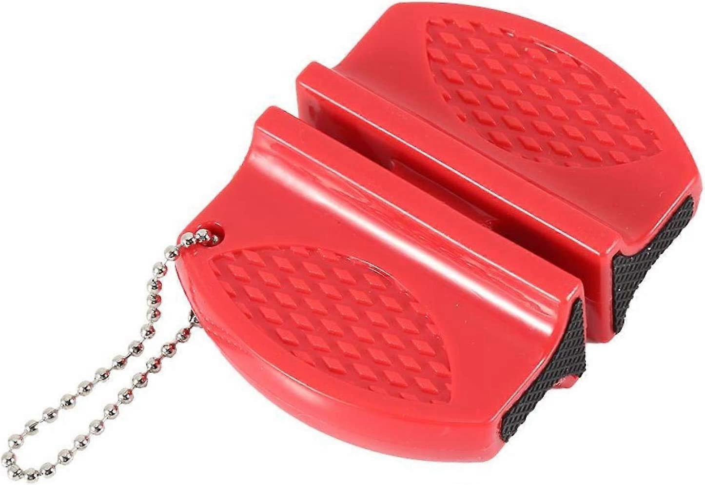 Durable Mini Sharpener Sharpener Mini Household Knife Sharpeners For Home For Kitchen(Red)