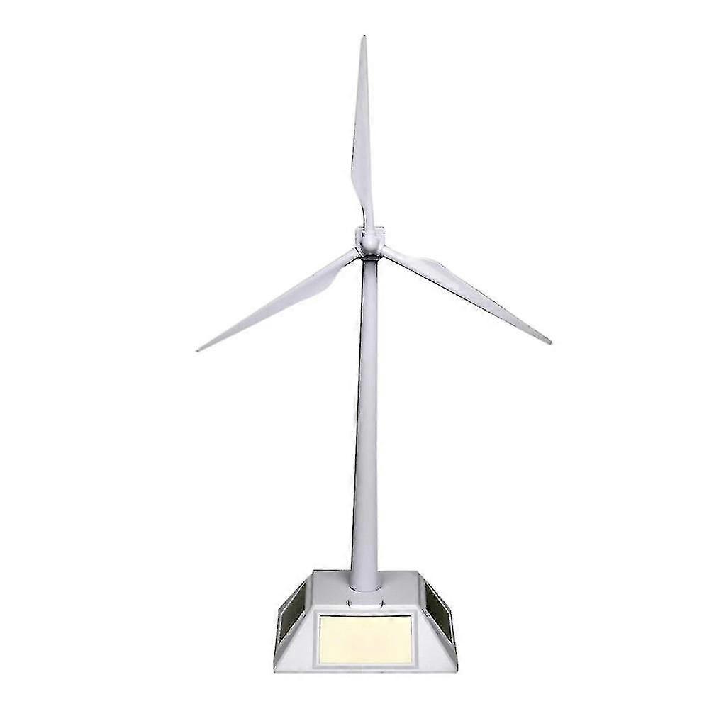 Solar Windmill Rotating Fan Model Puzzle Diy Assembled Environmental Toys