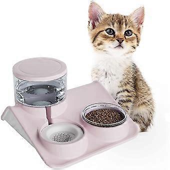Automatic Cat Feeder Pet Feeder Set,cat Feeder Only For Dry Food Dog Water Gift