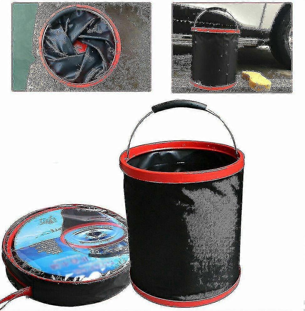 Collapsible Bucket Foldable Water Barrel 12l For Camping Fishing Hiking