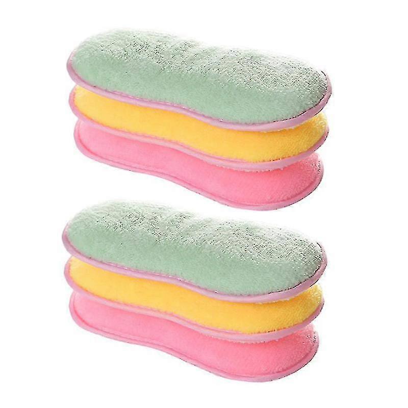 6pcs Kitchen Cleaning Sponge
