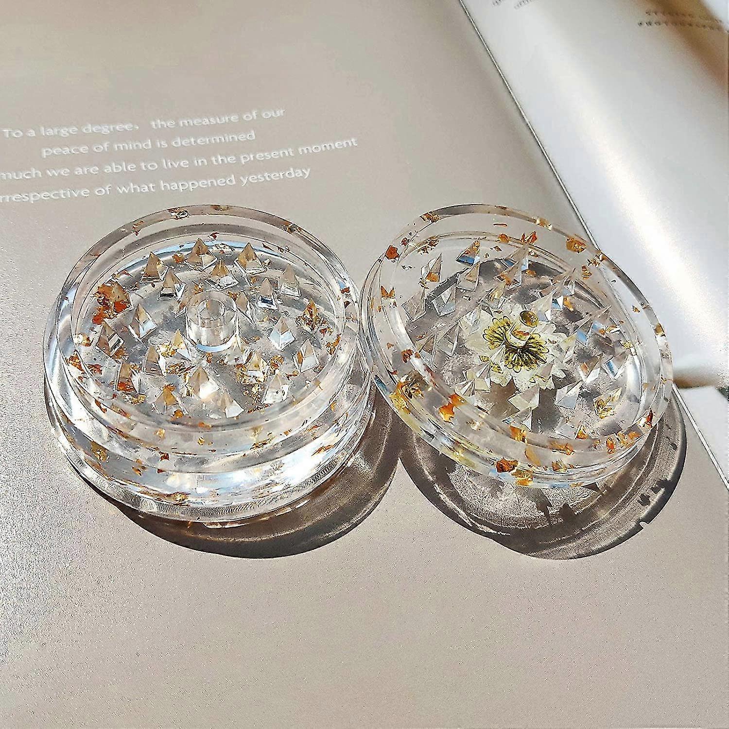 3in silicone grinder mold for resin with efficient spikes shape