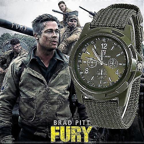 men army watch nylon military male quartz watches fabric canvas