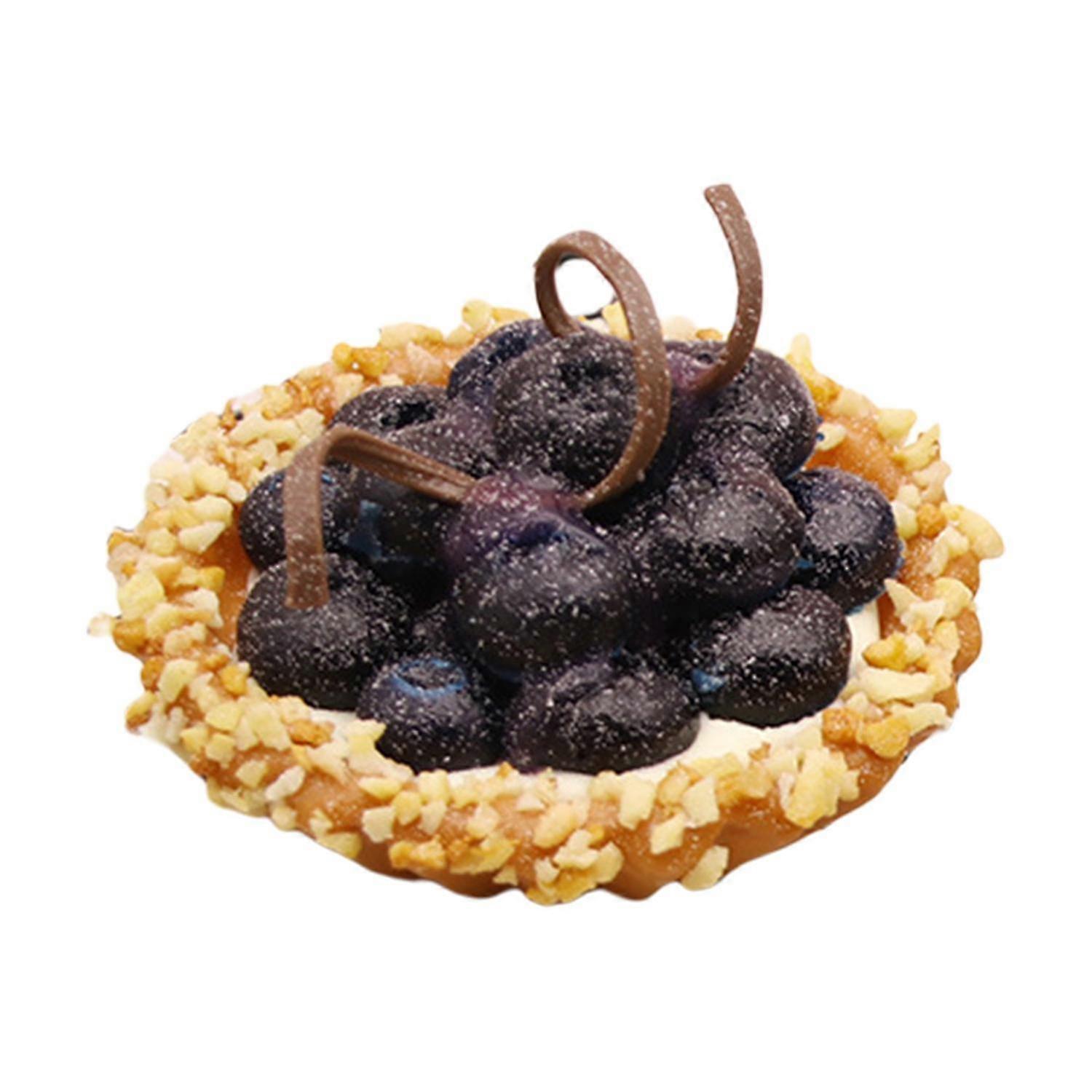 Simulation Cake Model Realistic Photography Props Handmade Artificial Fruit Cake Egg Tart Model Wind