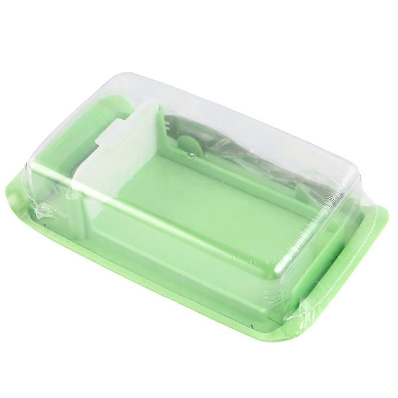 Butter Container Cheese Server Sealing Storage Keeper Tray with Lid Kitchen Dinnerware for Cutting