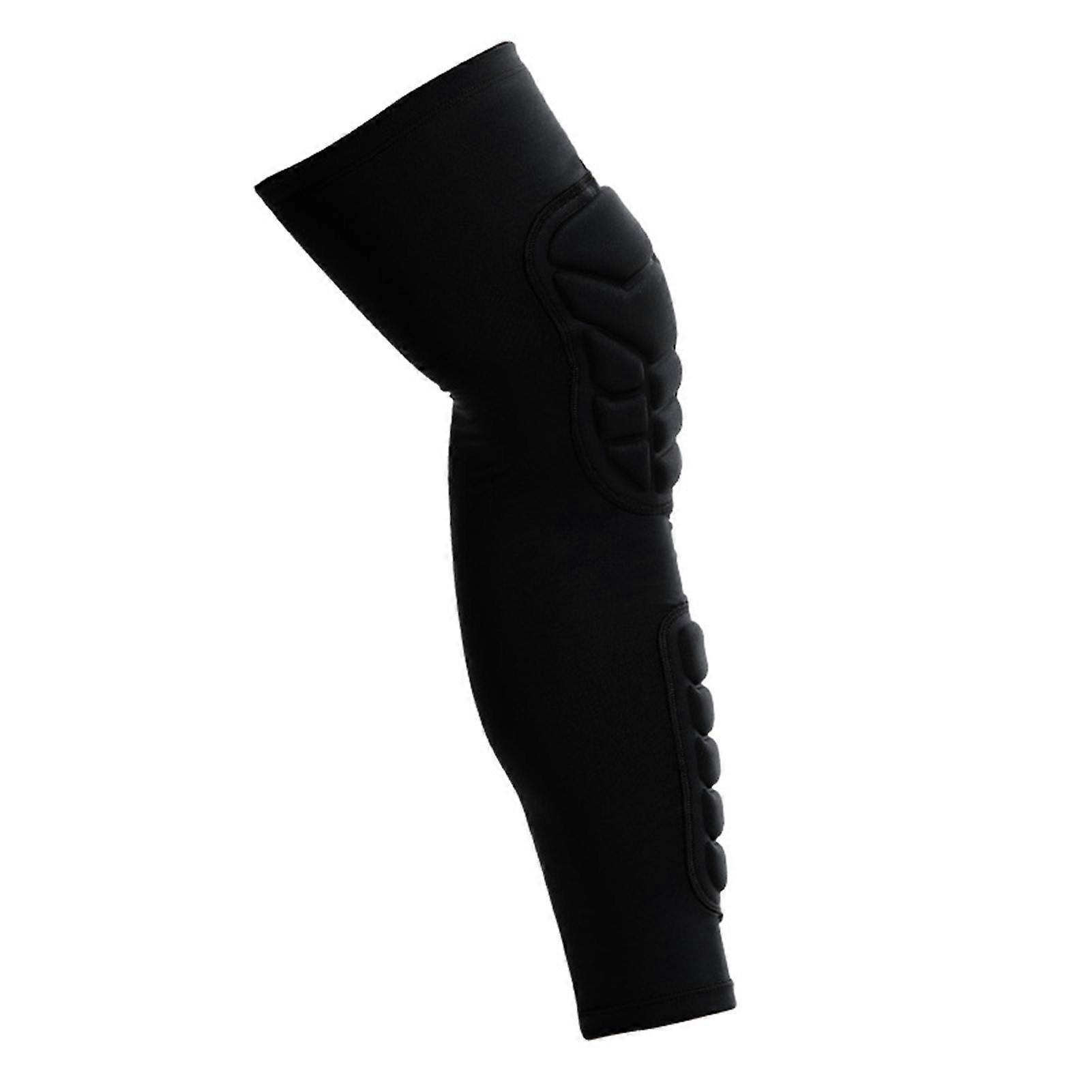 1Pc Sports Knee Pad Shin Guard High Elastic Breathable Impact Resistant Shin Sleeve Protective Football Equipment