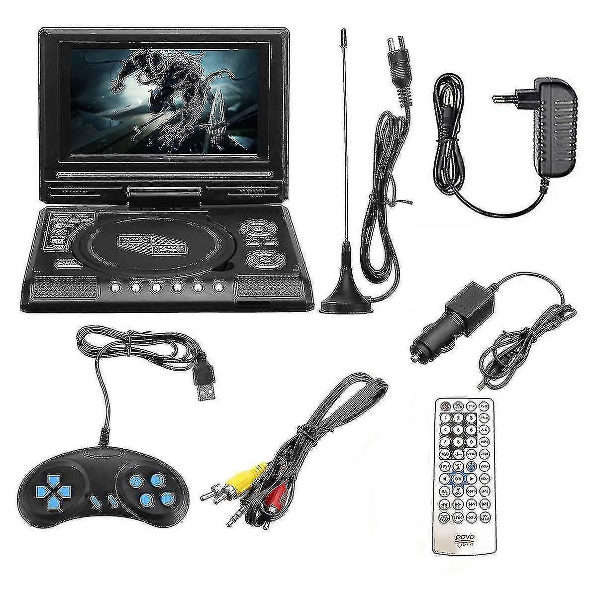 7.8 Inch Portable Dvd Evd  Player Withtv/fm/usb/game Function