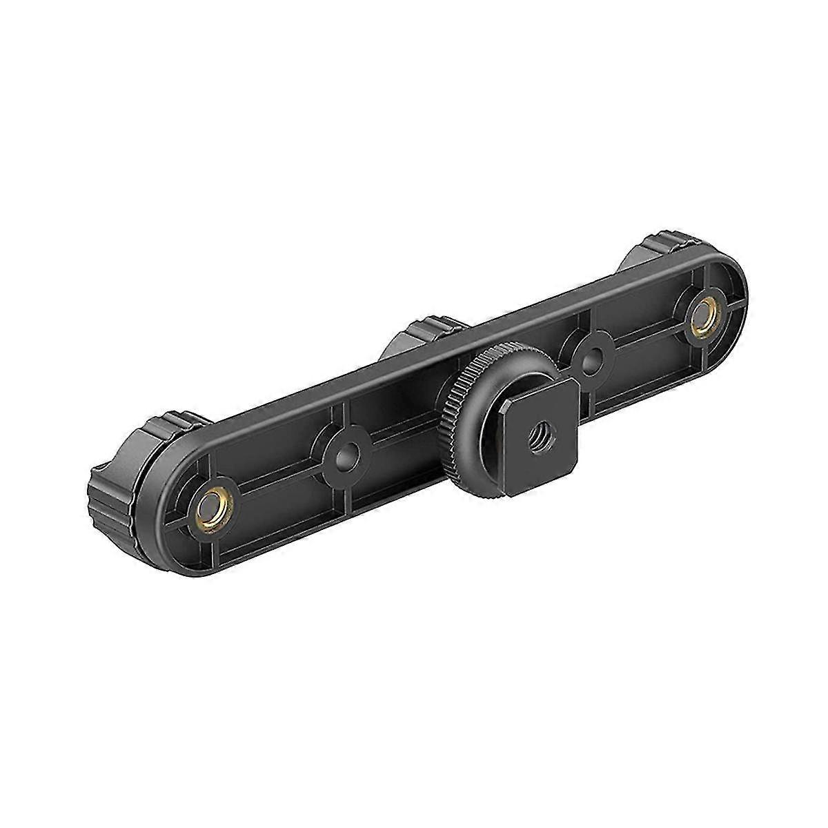 Support de barre d’extension d’adaptateur de griffe à chaud triple support d’extension de griffe froide avec 1/4, vis pour trépied