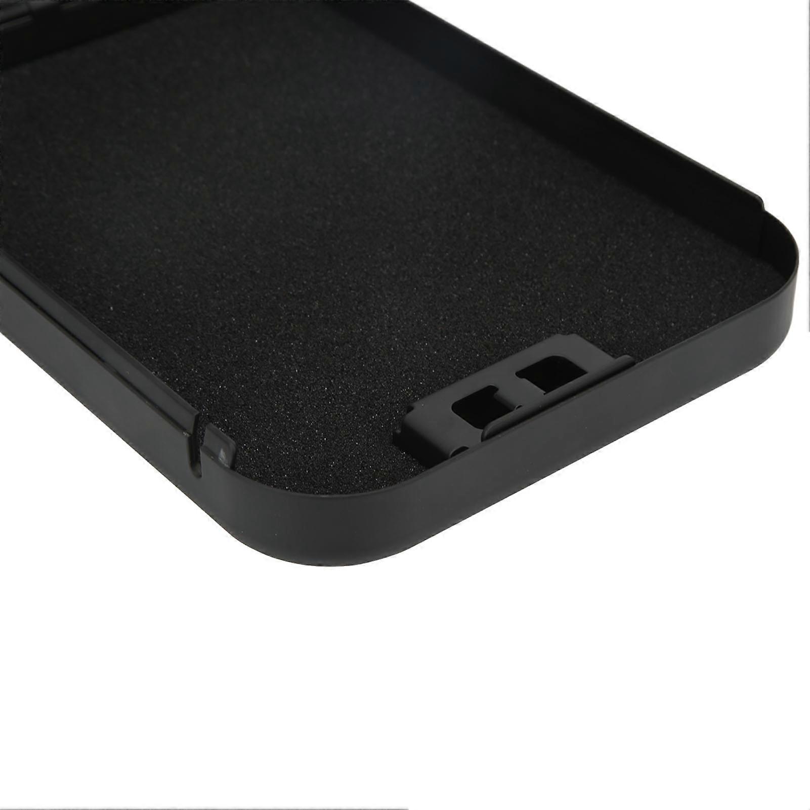 3 Digit Combination Safe Portable Security Box Biometric Fingerprint Antitheft for Money Jewelry Asset