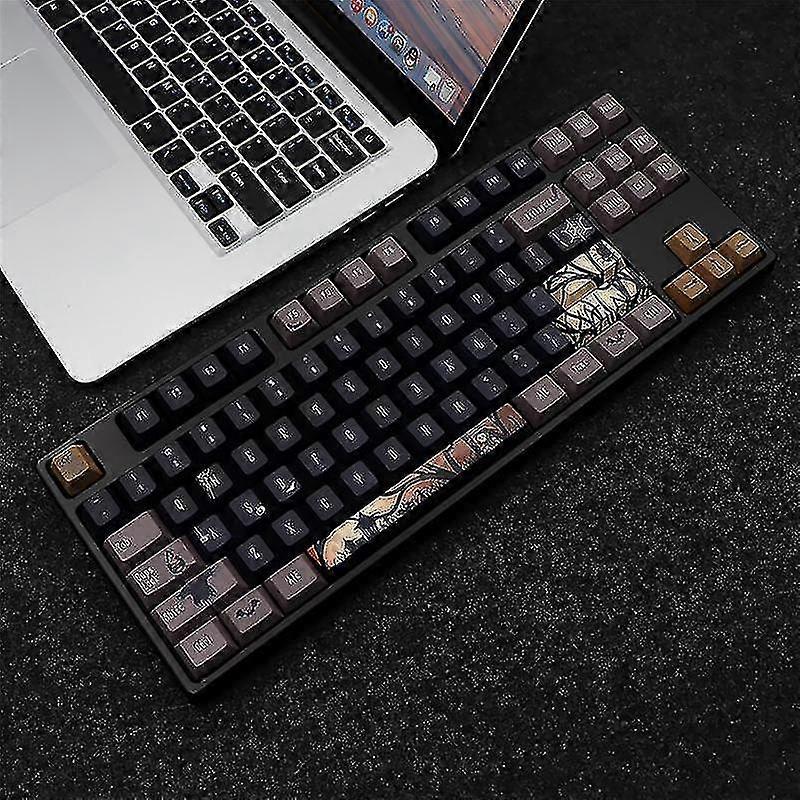 136 Key Keycaps Pbt Custom Keycap For Keyboard 104 87 61 Melody