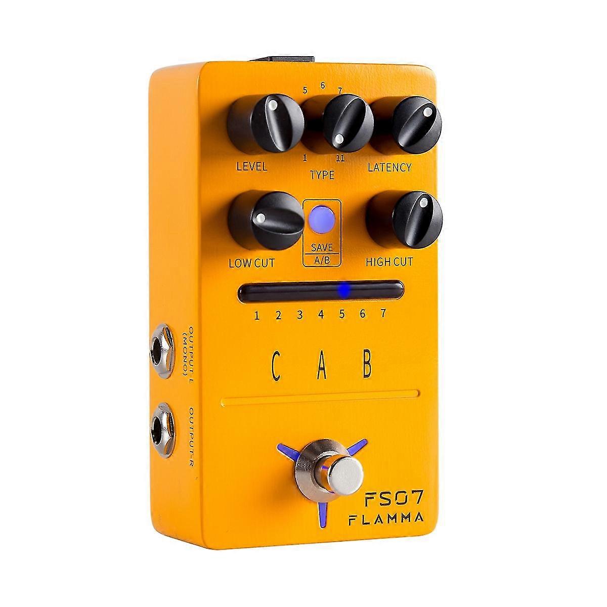 Fs07 Ir Cabinet Simulation Pedal Cab Simulation Guitar Effects Pedal Impuse Response 7 Presets 11