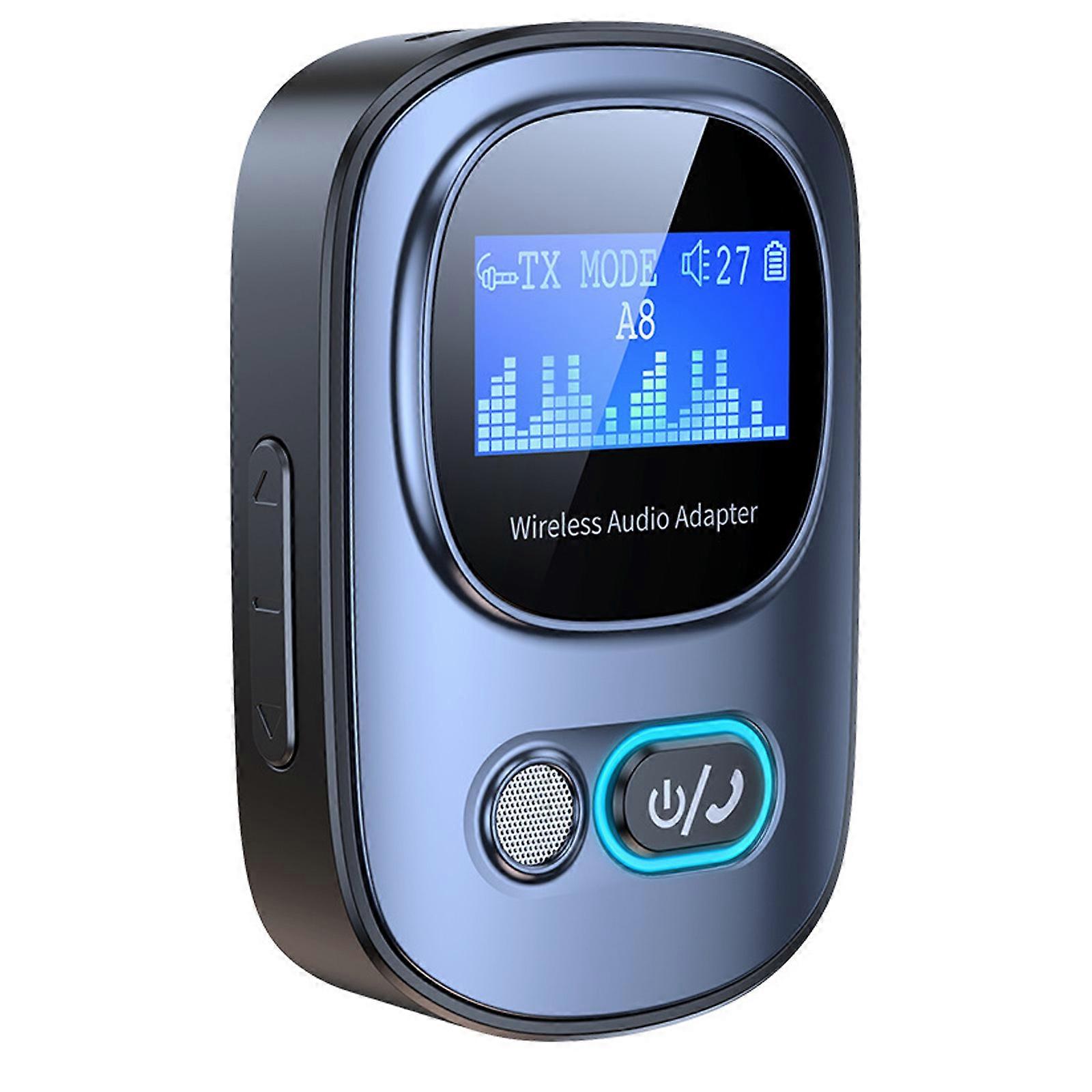 Bluetooth 5.3 Transmitter Receiver Wireless Adapter For Home Car Stereo Speakers