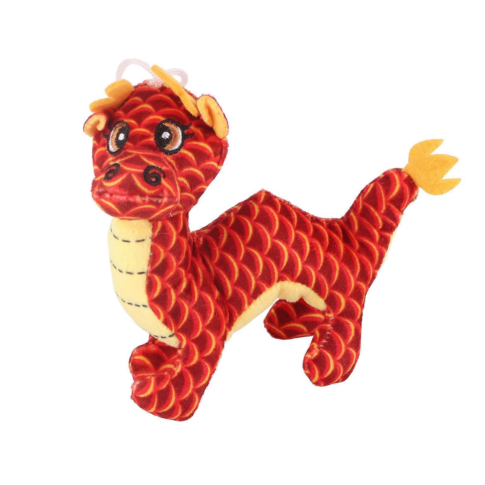 新年ドラゴンマスコットシミュレーションドラゴン人形干支ドラゴンぬいぐるみ