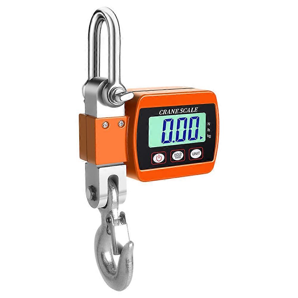 LCD Digital Scale Display Crance Scale 0.05-500kg Portable Industrial Electronic Heavy Duty Weight Hook Crane with Unit Change