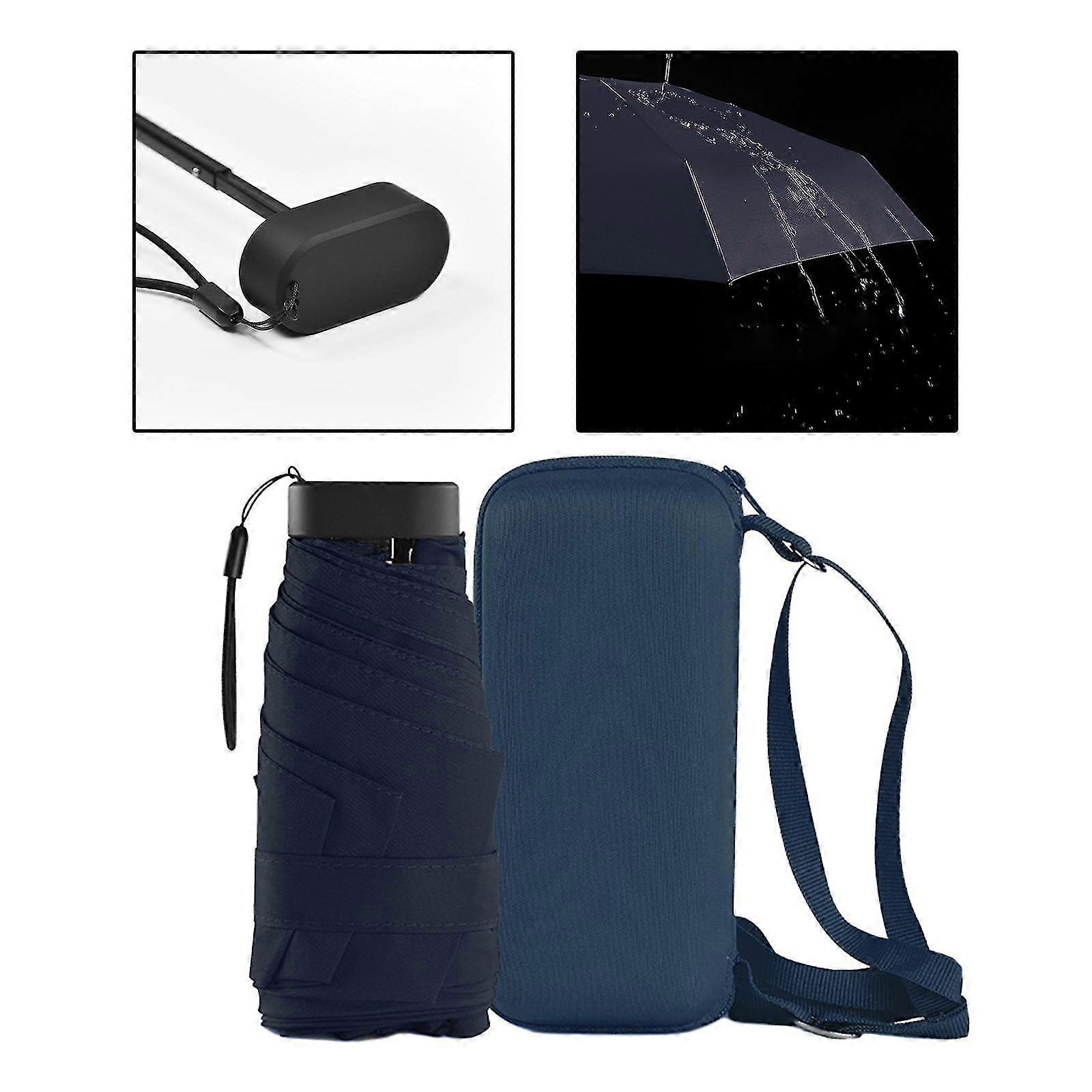 小さな傘軽量サン傘防水防雨コンパクト傘男性用女性折りたたみ傘屋外ハイキングウォーキング用