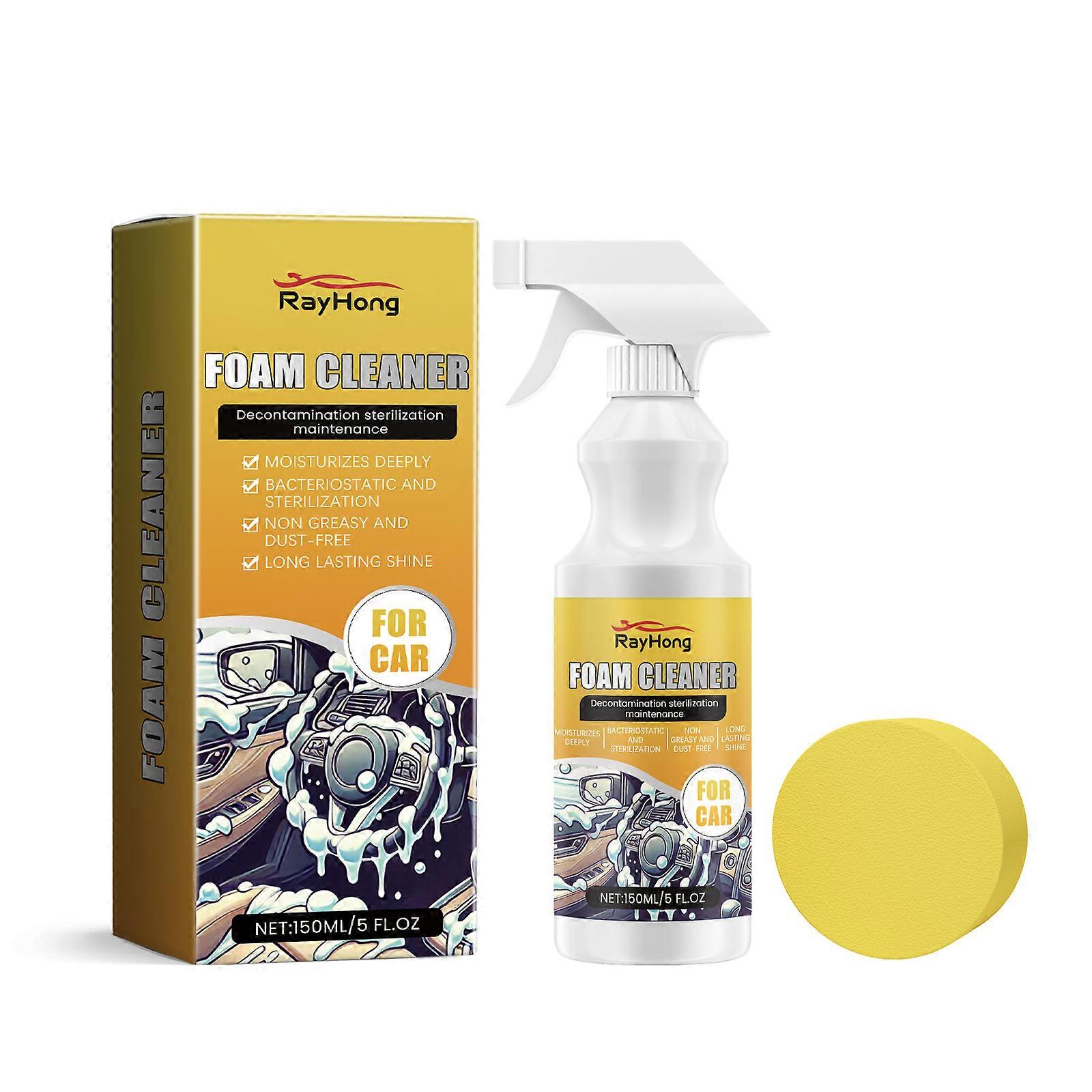 Multi-Purpose Foam Cleaner for Cars - Effective Interior & Exterior Cleaning Solution