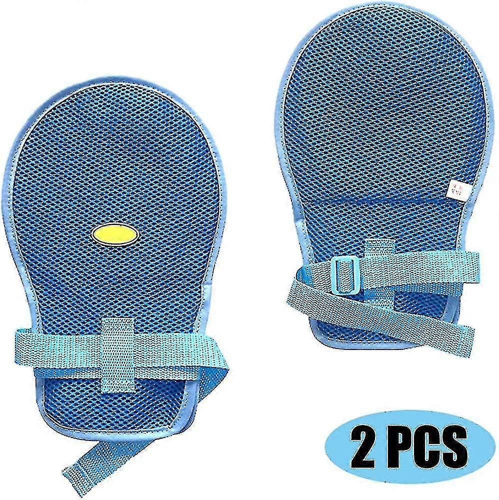 Safety Restraint Mitts - 2pcs, Control Mitts Safety Hand Glove, Restraint Mitts, Gloves To Prevent Scratch