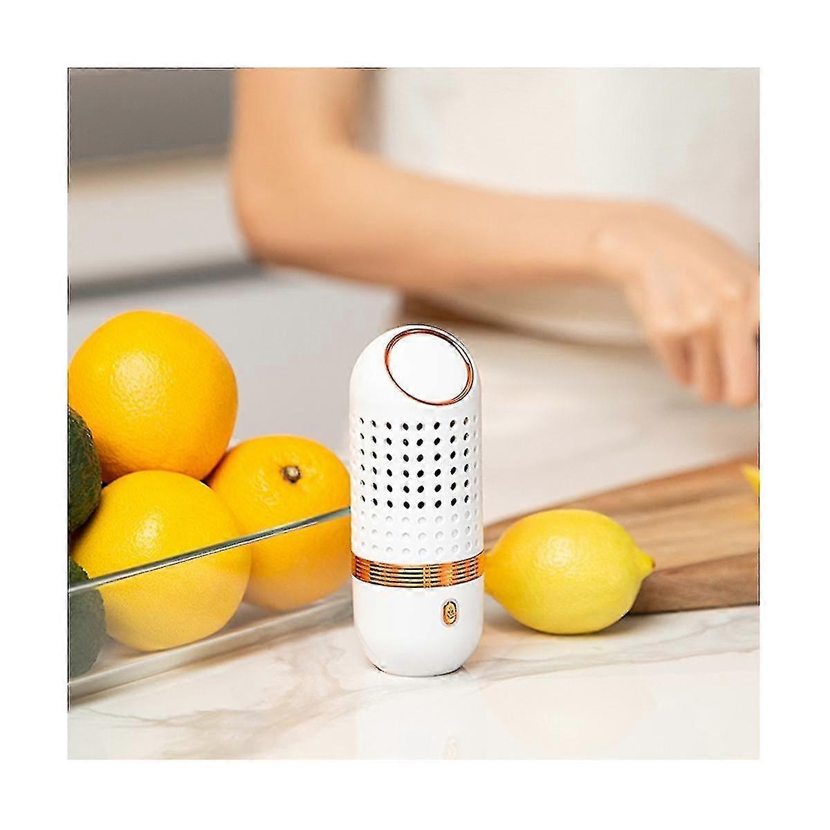 Protable Vegetable Washing Machine Capsule Shape Food Purifier Home Use Disinfection Vegetables,c