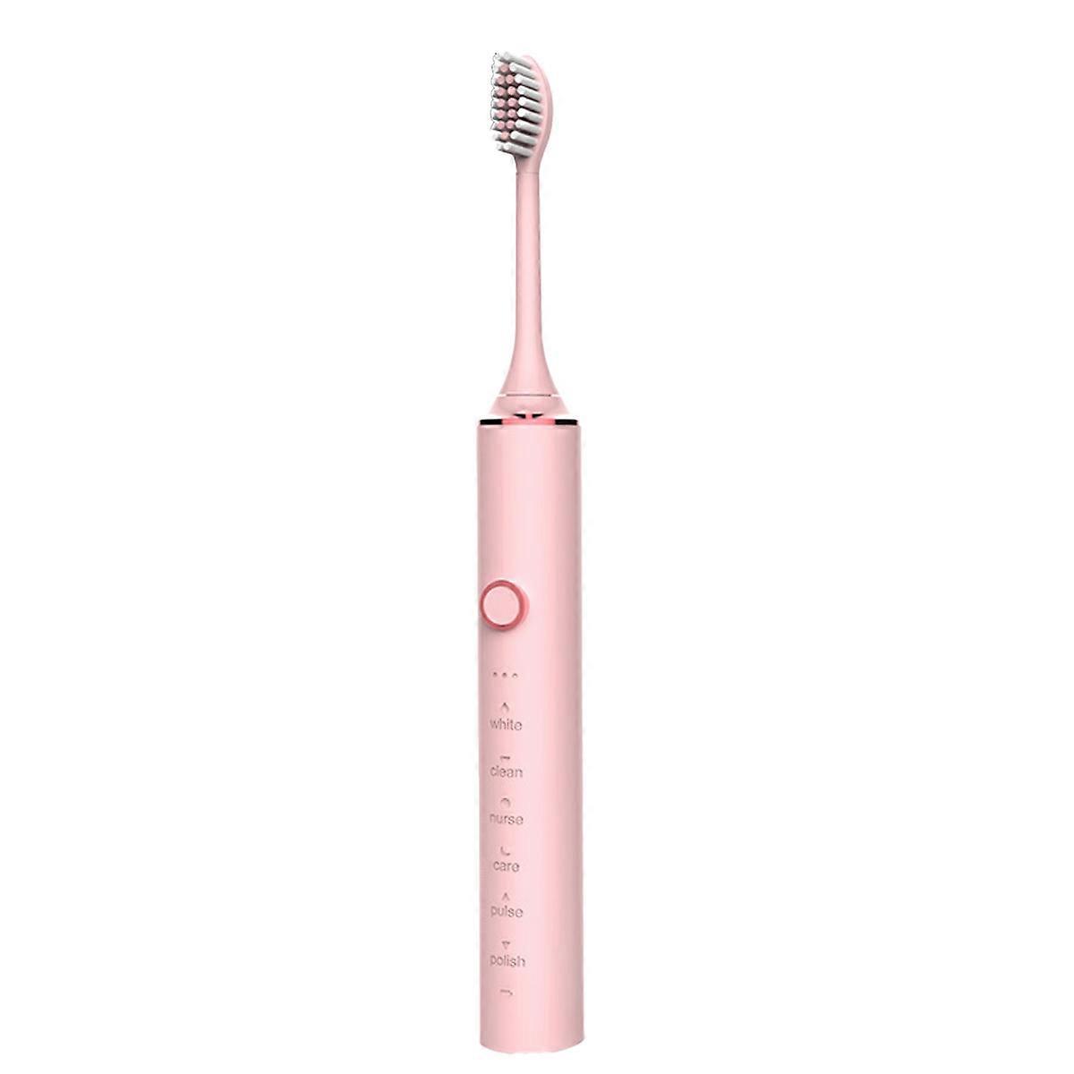 Ultrasonic Electronic Toothbrush with 6 Modes and Smart Timer, for Men and Women, Clean Teeth and Gums Effectively