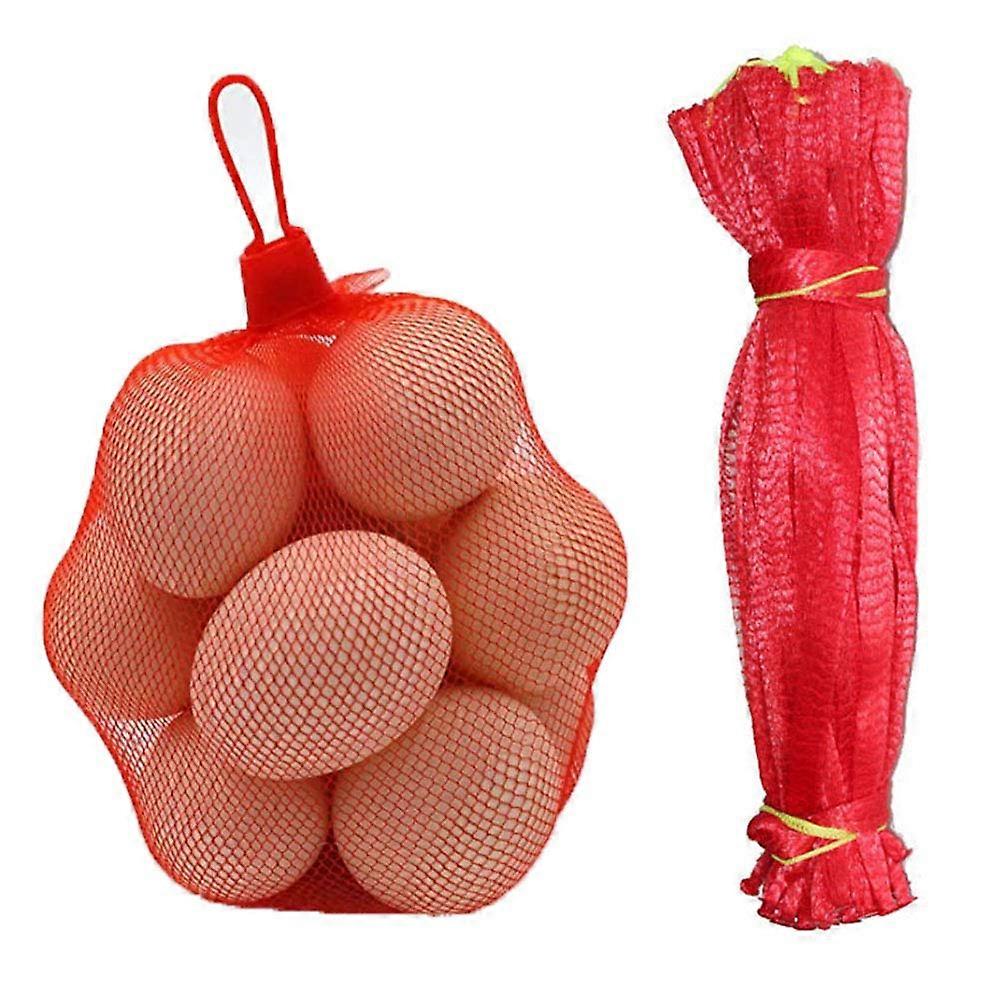 Reusable Net Bag, 200 Pieces Nylon Mesh Vegetable Net Bag, Fruit and Vegetable Packaging Net, for Egg Net Bag, Fruit Net Bag