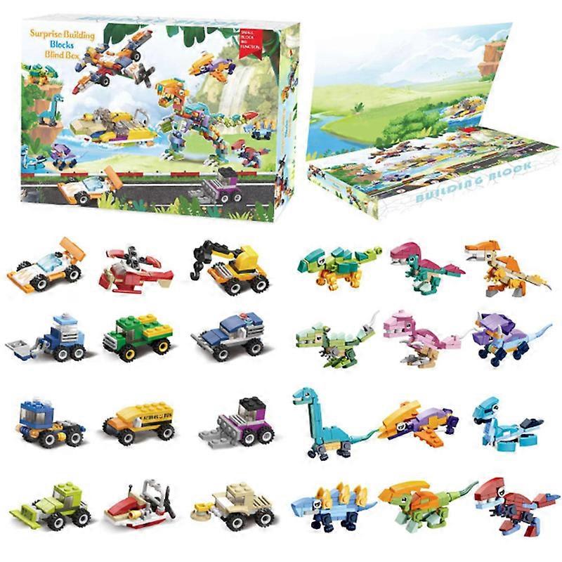 Christmas Advent Calendar for Kids, Christmas 24 Days Countdown Calendar, Surprise Box Christmas Advent Calendar Building blocks Packs for Xmas Party