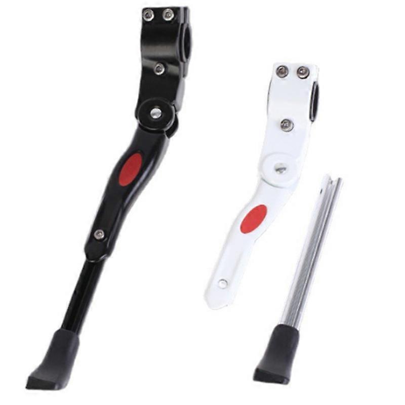 Bike Kickstand - Alloy Adjustable Height Rear Side Bicycle Kick Stand, for 24" - 28" Mountain Bike/Road Bike/BMX/MTB