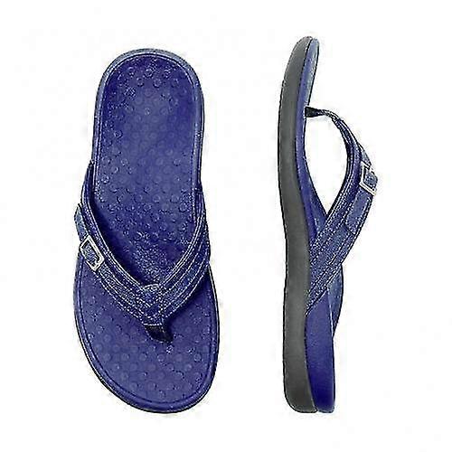 Summer Arch Support Buckle Flip Flops yu