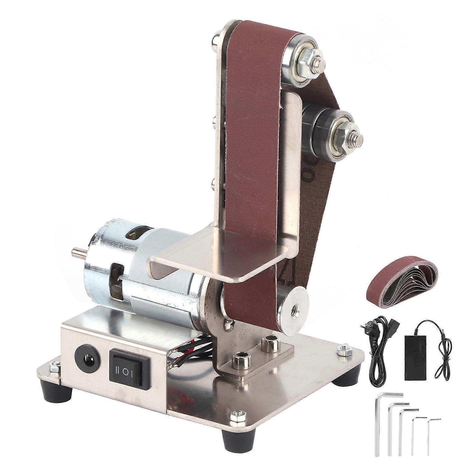 775 Multifunctionele slijpmachine Mini elektrische bandschuurmachine DIY polijstmachine 110?240VEU stekker