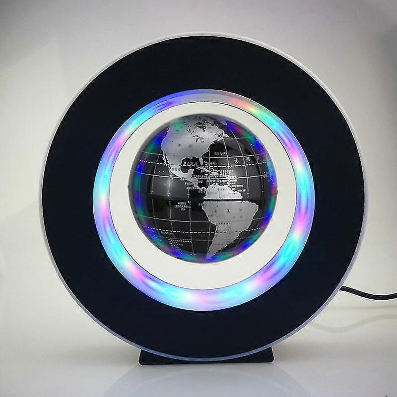 Floating Globe With Led Lights Levitating Globe Magnetic World Map For Decoration
