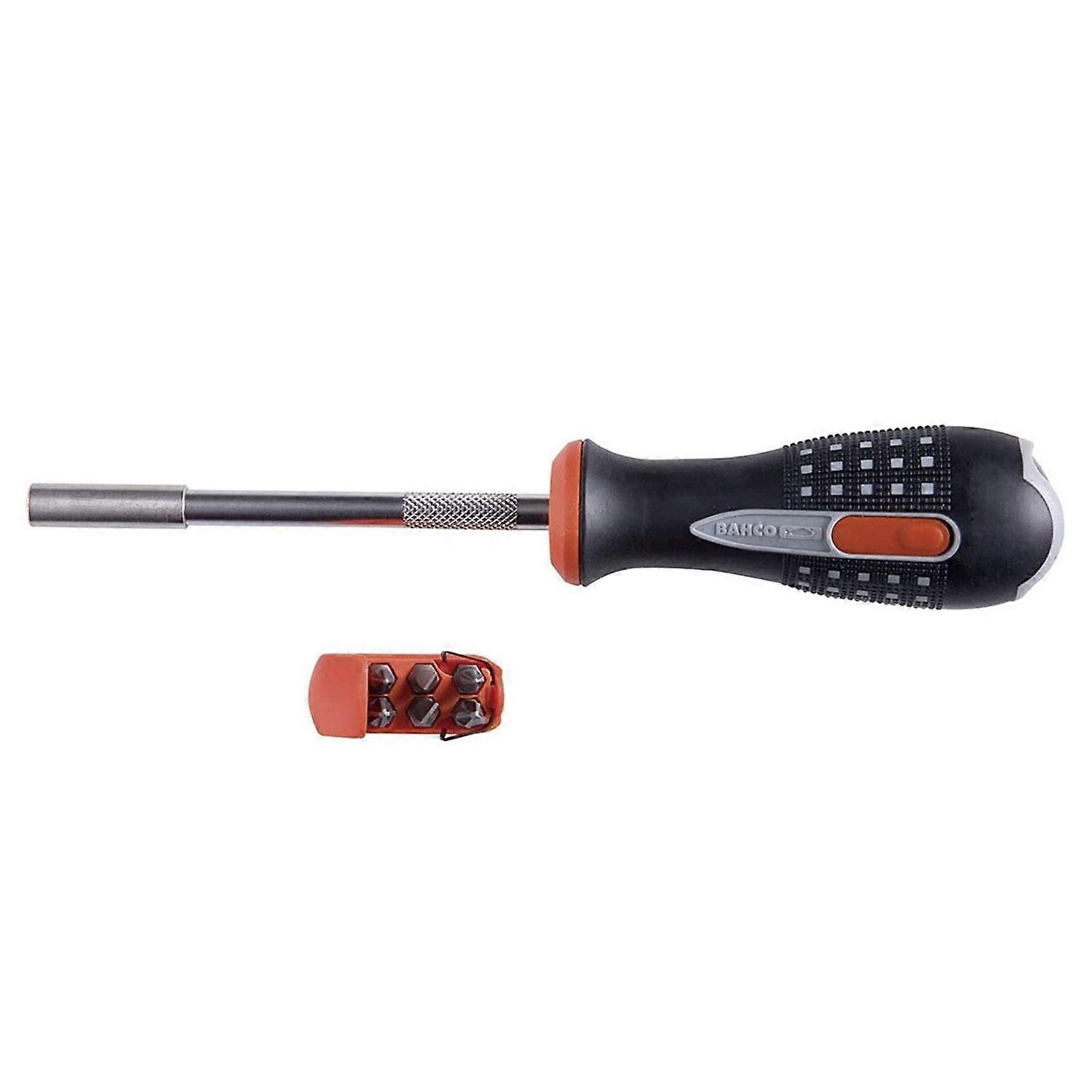BAHCO 808050 RATCHET S/DRIVER + 6 BITS