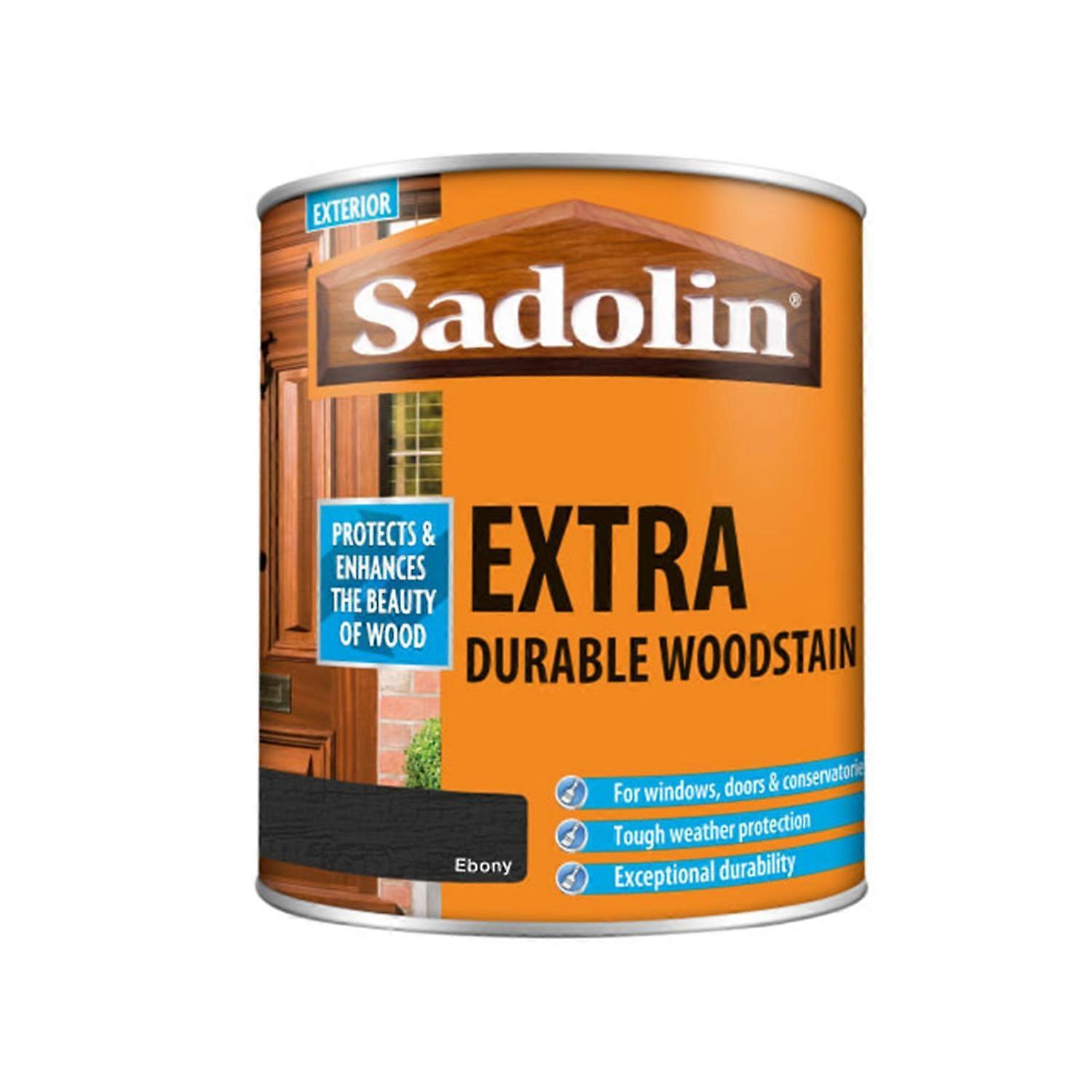 Extra Durable Woodstain Ebony 1 litre