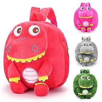 Childrens kindergarten female school bag baby backpack infant boy plush dinosaur plush toy backpack