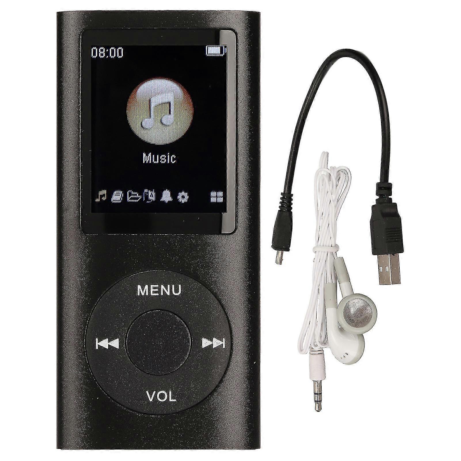 Mp3 Player Stylish Multifunctional Lossless Sound Slim 1.8 Inch Lcd Screen Portable Mp3 Music Player(shipped With Built-in Battery)-m