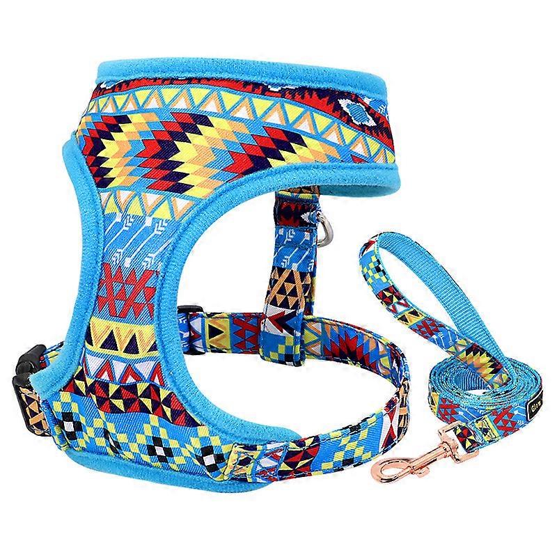 Pet Patterns Soft & Comfy Made Well Profound Floral No Pull Mesh Puppy Dog Harness Vest, Adjustable Harnesses for Dogs & Cats