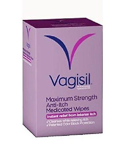 Vagisil Anti-Itch Medicated Wipes Maximum Strength