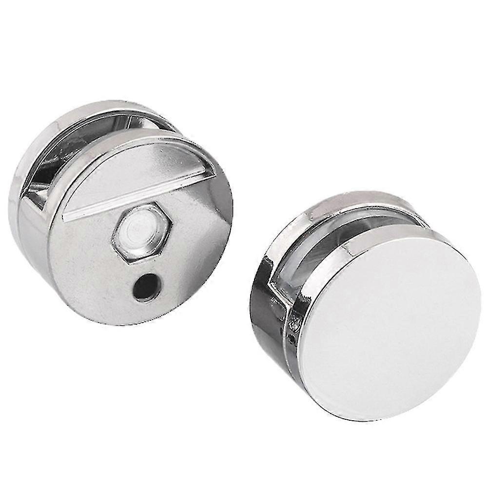 4 st glasklämmor badrumsspegelklämmor zinklegering glasklämma hyllstödskonsoler hållare