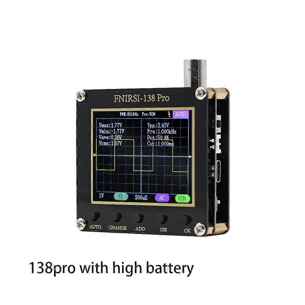2.5MSa/s 200KHz Analog Bandwidth FNIRSI-138 PRO Digital Handheld OscilloscopenD
