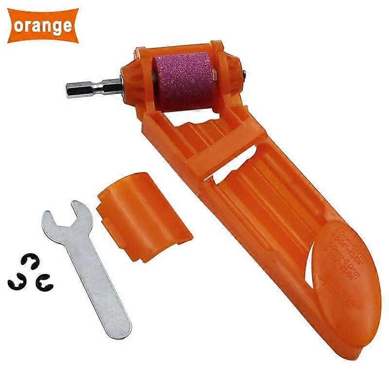 1set Corundum Grinding Wheel Drill Bit Sharpener Titanium Drill Portable Drill Bit Powered Tool Parts