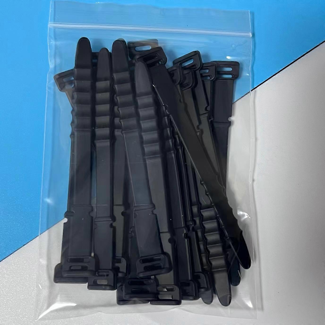 20pcs Silicone Cable Ties: Keep Your Cables Organized & Tangle-Free!