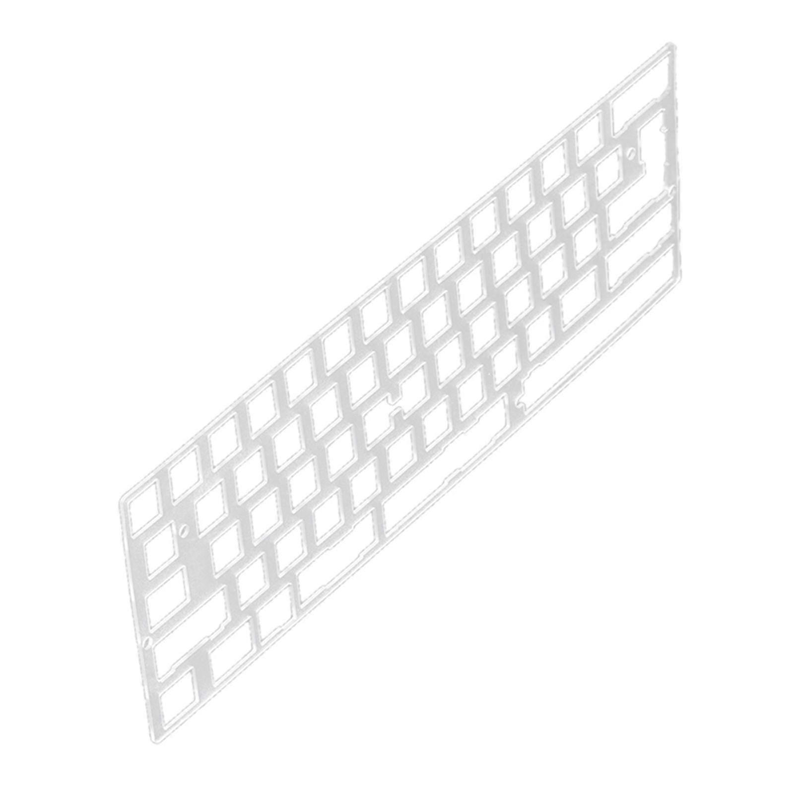 Pc Plate Polycarbonate Ansi Iso Layout For Mechanical Keyboard Pcb-mounted
