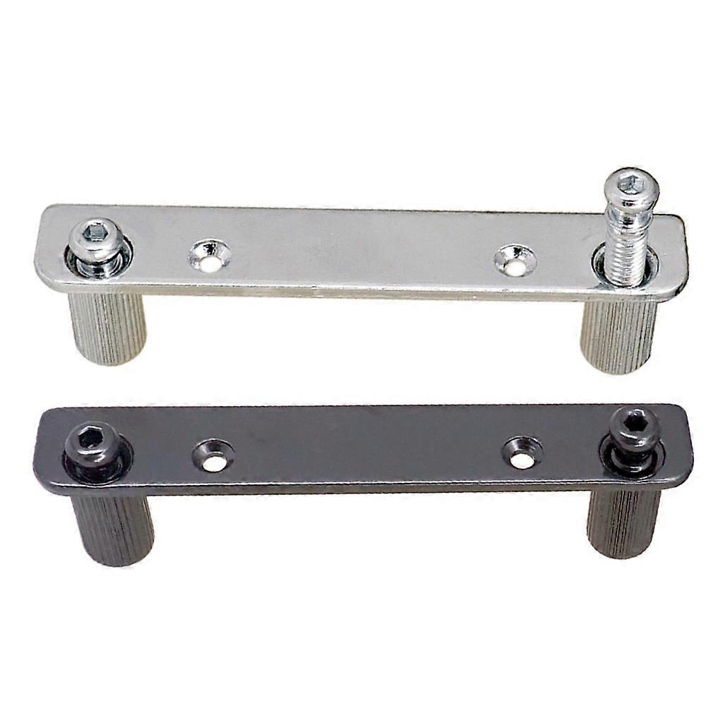 2x Zinklegierung Gitarre Tremolo Brücke Kontermutter Halterung für Brücke