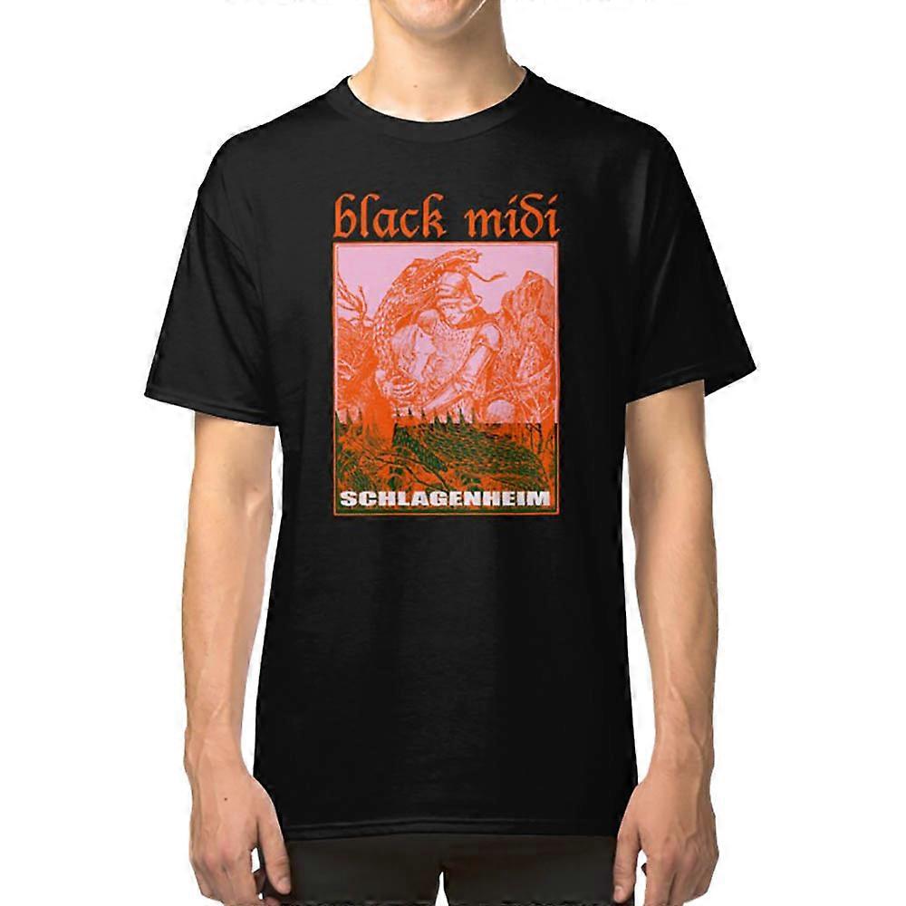 Black Midi Schlagenheim T-shirt Fruugo UK