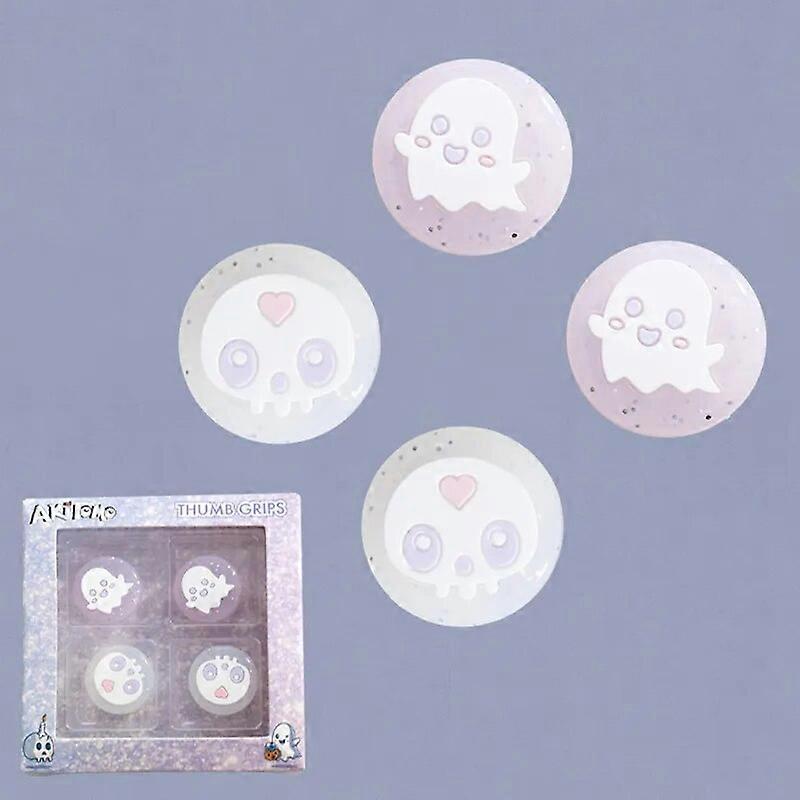 Pour Nintendo Switch Ghost Thumb Grip Cap Joycon Controller Joystick Cover Game Handle Protective Case Switch OLED Accessories
