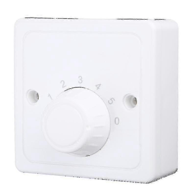 220v Ceiling Fan Speed Control Switch Wall Button Dimmer Switch Five Speeds